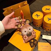 Louis Vuitton Owl Pink Bag Charm And Key Holder - 1