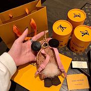 Louis Vuitton Owl Pink Bag Charm And Key Holder - 4