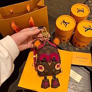 Louis Vuitton Owl Brown Bag Charm And Key Holder - 1