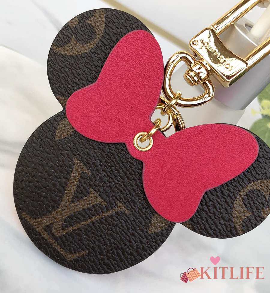 Kitlife Louis Vuitton Mickey Mouse Bag Charm and Key Holder 
