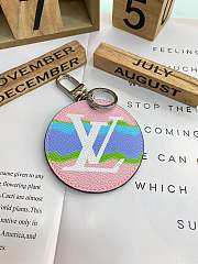 Louis Vuitton Escale Pink Bag Charm And Key Holder - M69273 - 2