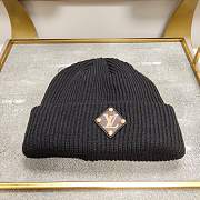 Louis Vuitton Beanie Hat Black - M76707 - 9.8 x 9.8 inches - 1