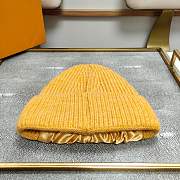 Prada Beanie Hat Yellow  - 3