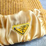 Prada Beanie Hat Yellow  - 2