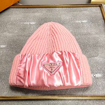 Prada Beanie Hat Pink 