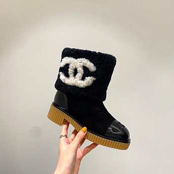 Chanel Boot Black 003