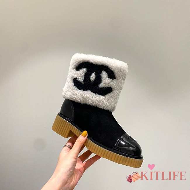 Chanel Boot White 003 - 1