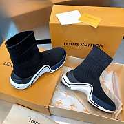 Louis Vuitton Archlight Sneaker Boot Blue/White - 5