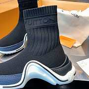 Louis Vuitton Archlight Sneaker Boot Blue/White - 2