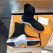 Louis Vuitton Archlight Sneaker Boot Orange/White - 5