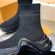 Louis Vuitton Archlight Sneaker Boot Black - 3