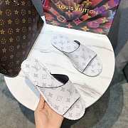 Louis Vuitton Sandal Leather White  - 1