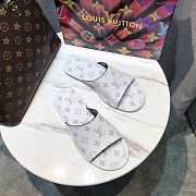 Louis Vuitton Sandal Leather White  - 4