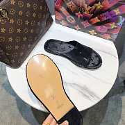 Louis Vuitton Sandal Leather Black - 4