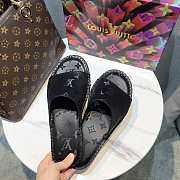 Louis Vuitton Sandal Leather Black - 2