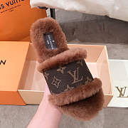 Louis Vuitton Lock It Flat Mules Slipper Dark Brown - 1A8770 - 3