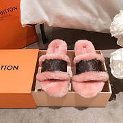 Louis Vuitton Lock It Flat Mules Slipper Pink - 1A8770  - 1