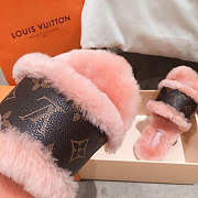 Louis Vuitton Lock It Flat Mules Slipper Pink - 1A8770  - 6