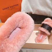 Louis Vuitton Lock It Flat Mules Slipper Pink - 1A8770  - 4