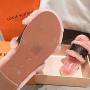 Louis Vuitton Lock It Flat Mules Slipper Pink - 1A8770  - 3