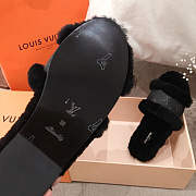 Louis Vuitton Lock It Flat Mules Slipper All Black - 1A8770 - 5