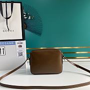 Gucci Horsebit 1955 Shoulder Bag Brown  – 645454 – 22.5x17x6.5cm - 5