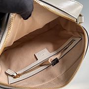 Gucci Horsebit 1955 Shoulder Bag White  – 645454 – 22.5x17x6.5cm - 4
