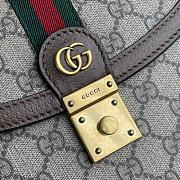 Gucci GG Orphidia Hanbag Beige/ebony GG Supreme canvas – 651055 – 25x17.5x7cm - 4