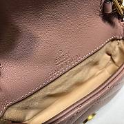 Gucci GG Marmont Mini Chain Wallet Dark Beige – 575161 –13x9x5 cm - 5