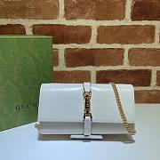 Gucci White Leather Chain Bag – 652681  –19x10x3.5 cm - 1