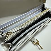 Gucci White Leather Chain Bag – 652681  –19x10x3.5 cm - 2