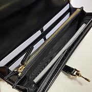 Gucci Black Leather Chain Bag – 652681  –19x10x3.5 cm - 6