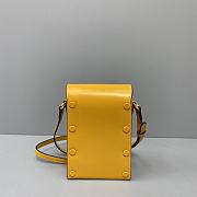 Gucci GG Liberty 1955 Horsebit Mobile Phone Bag Yellow – 2278 –170x11x4 cm - 3