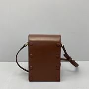 Gucci GG Liberty 1955 Horsebit Mobile Phone Bag Brown– 2278 –170x11x4 cm - 6