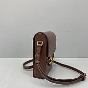Gucci GG Liberty 1955 Horsebit Mobile Phone Bag Brown– 2278 –170x11x4 cm - 4