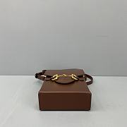 Gucci GG Liberty 1955 Horsebit Mobile Phone Bag Brown– 2278 –170x11x4 cm - 2