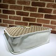 Gucci Horsebit 1955 Large Tote Bag Original GG CanvasWhite – 623695 – 42x32x13 cm - 4