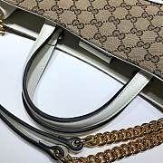 Gucci Horsebit 1955 Large Tote Bag Original GG CanvasWhite – 623695 – 42x32x13 cm - 5