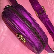 Gucci Belt Waist Bag Purple Pink – 476434 –19x11x5cm - 4