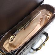 Gucci Horsebit 1955 Shoulder Bag Brown Crocodile – 602204 –25x18x8 cm - 6
