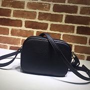 Gucci Soho Small Leather Disco Bag Black – 308364 –21x15x7 cm - 6