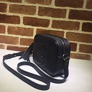 Gucci Soho Small Leather Disco Bag Black – 308364 –21x15x7 cm - 5