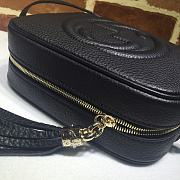 Gucci Soho Small Leather Disco Bag Black – 308364 –21x15x7 cm - 4