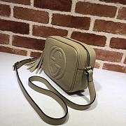 Gucci Soho Small Leather Disco Bag Beige – 308364 –21x15x7 cm - 4