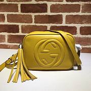 Gucci Soho Small Leather Disco Bag Yellow – 308364 –21x15x7 cm - 1