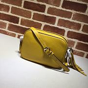 Gucci Soho Small Leather Disco Bag Yellow – 308364 –21x15x7 cm - 6