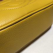 Gucci Soho Small Leather Disco Bag Yellow – 308364 –21x15x7 cm - 4