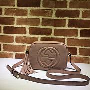 Gucci Soho Small Leather Disco Bag Pink – 308364 –21x15x7 cm - 1