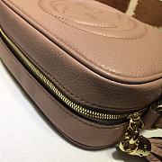 Gucci Soho Small Leather Disco Bag Pink – 308364 –21x15x7 cm - 4