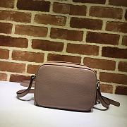 Gucci Soho Small Leather Disco Bag Pink – 308364 –21x15x7 cm - 3